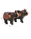 Solid Wood Showpieces - Set of 2 Solid Wood Showpieces - Set of 2